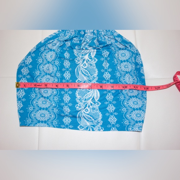 Better Be | Two Piece Outfit | Light Blue & White w designs | Small - Picture 6 of 14